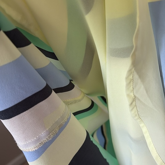 Anthropologie Maeve Color Block Geometric Maxi Dress Sleeveless Size Small - Picture 12 of 14